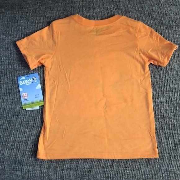 Moose Toddler Boys Bluey Halloween Bingo Short Sleeve T-Shirt Orange 2T - Picture 6 of 11